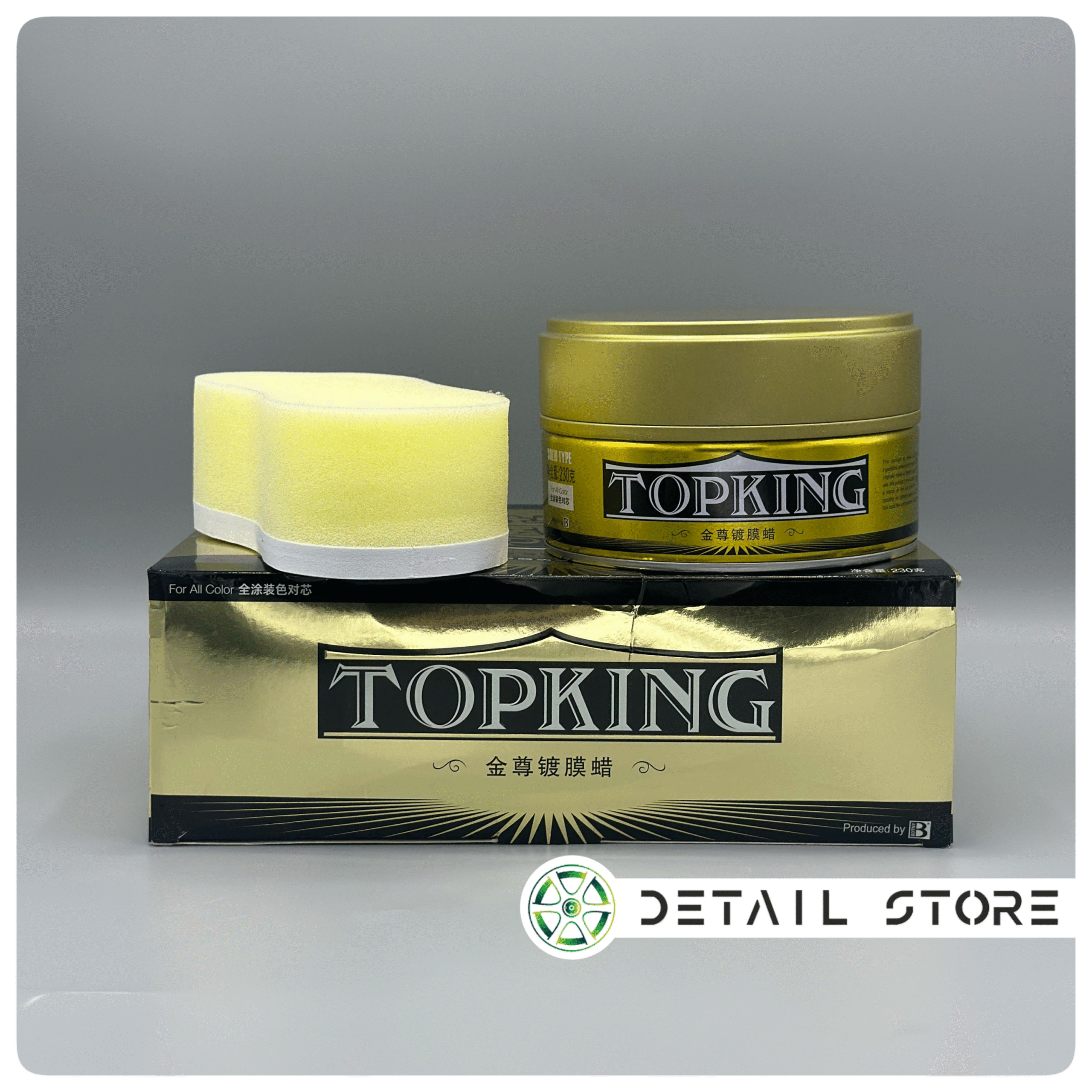 واکس سرامیکی براق کننده و آبگریزکننده خمیری جامد تاپ کینگ Paste Wax TopKing